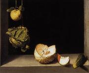 Juan Sanchez-Cotan Fruit Still Life (mk14) china oil painting reproduction